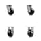 Service Caster 4 Inch Glass Filled Nylon Caster Set with Ball Bearings 2 Swivel 2 Rigid SCC SCC-30CS420-GFNB-2-R-2 - alternate 5